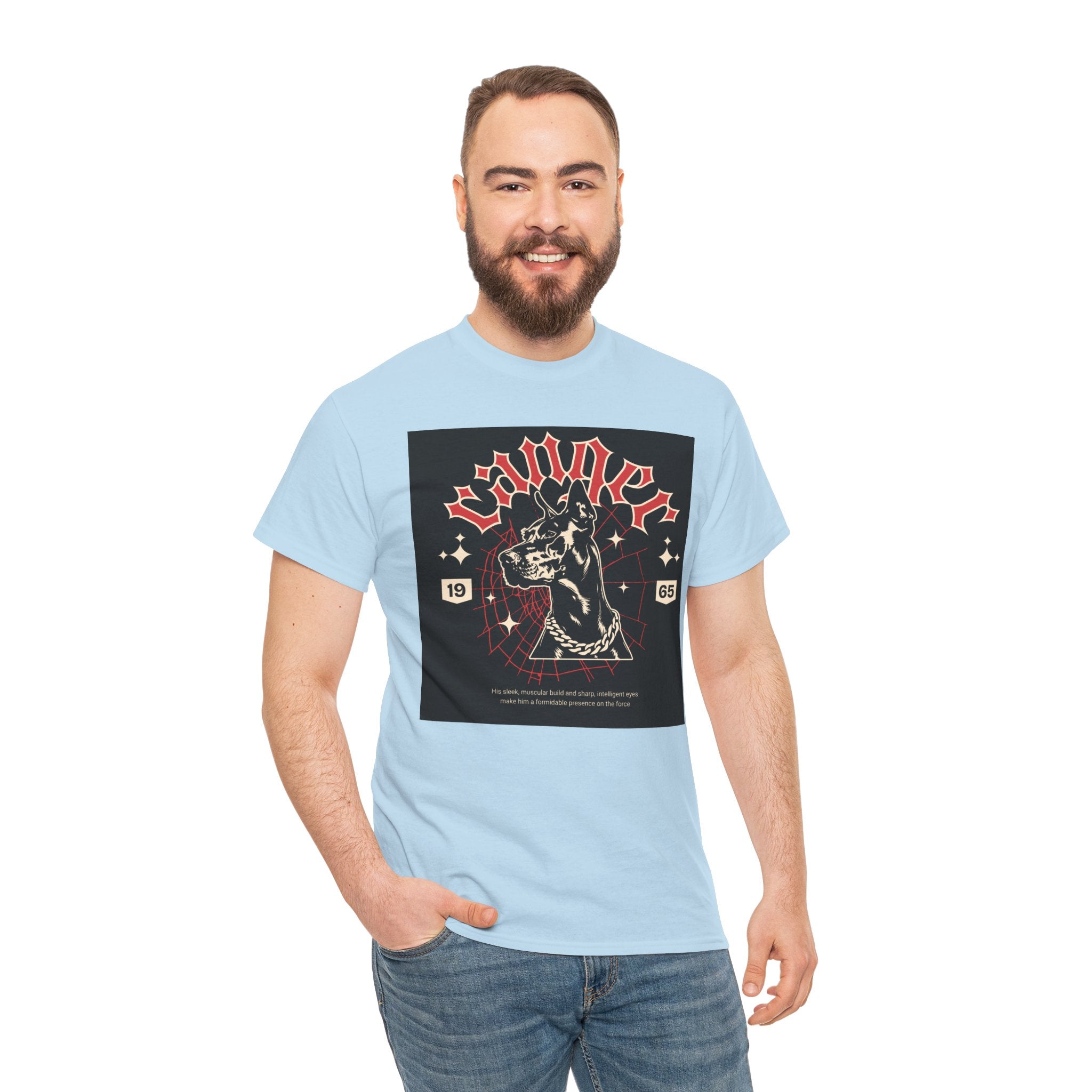 Vintage Gothic Cat Tee — 'Witchery' Retro Occult Graphic T-Shirt