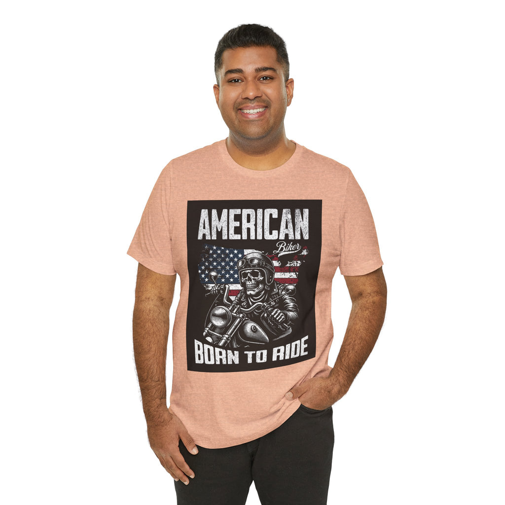 Born to Ride American Biker T-Shirt