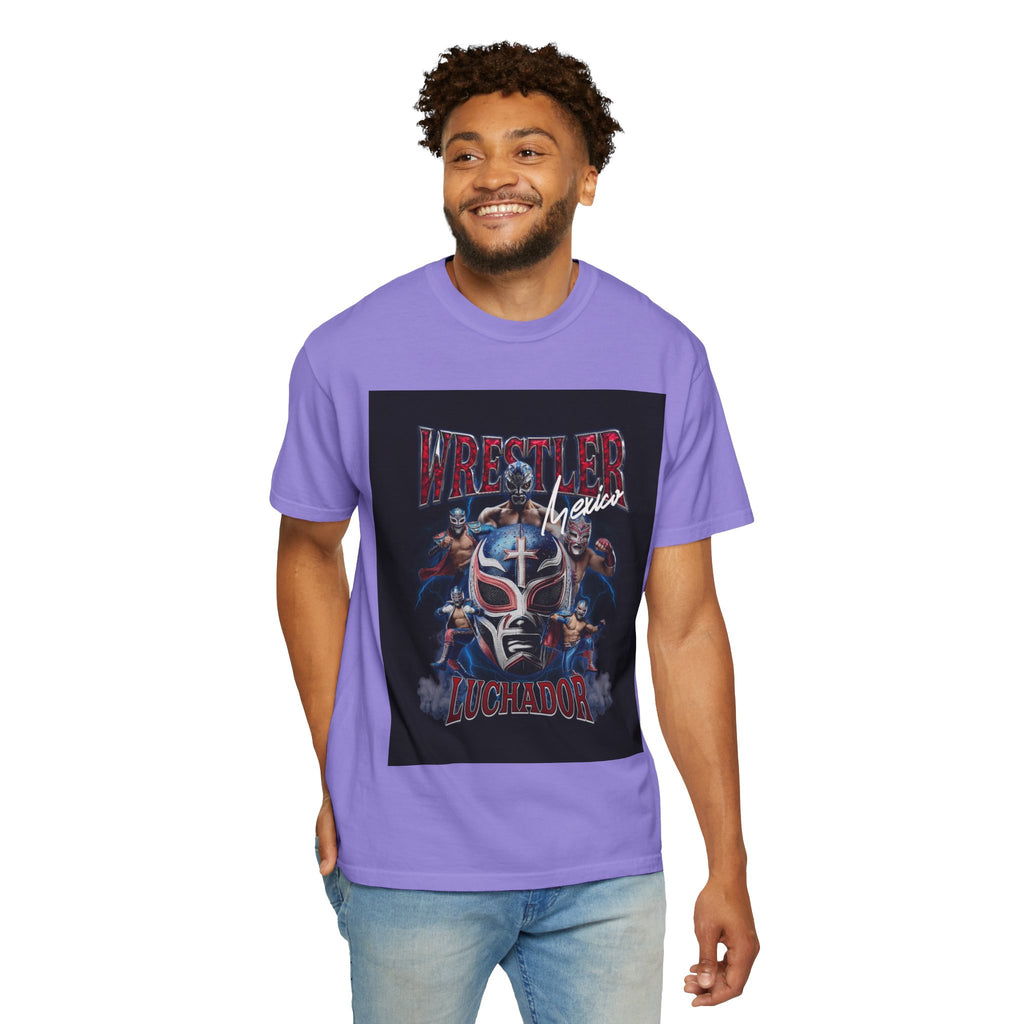 Wrestler Luchador Graphic T-Shirt — Mexican Masked Wrestling Tee
