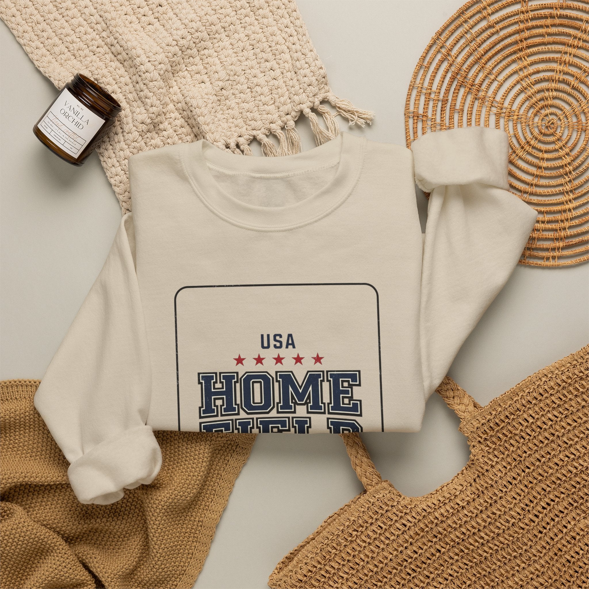 USA Home Field Energy Sweatshirt | Soccer Country Pride, National Colors