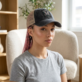 Women's Washed Mesh-Back Cap