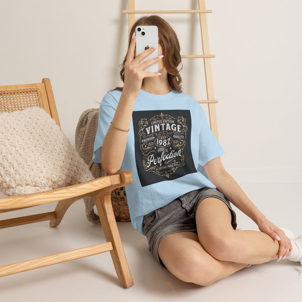 Vintage 1982 T-Shirt – Limited Edition Retro Birthday Gift