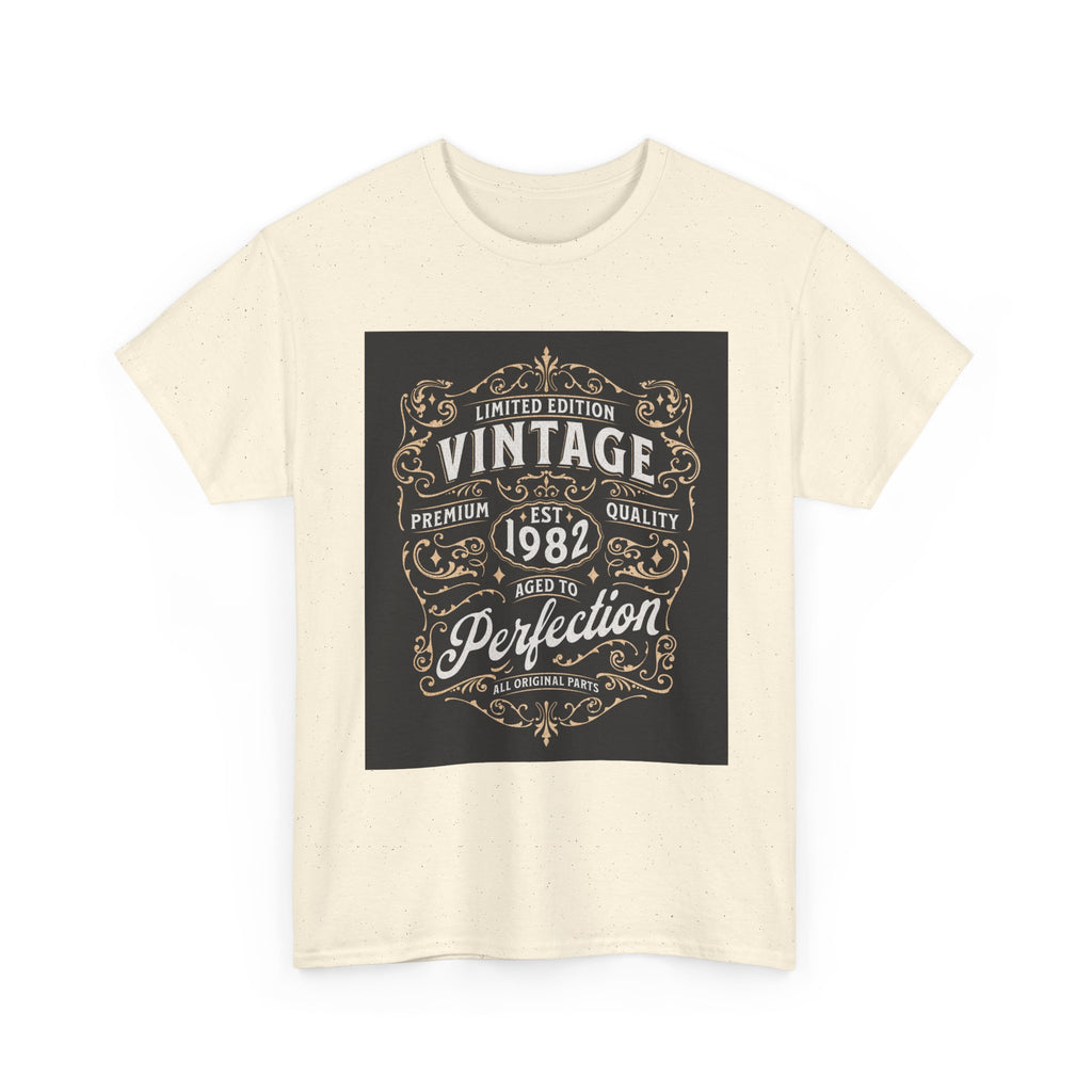 Vintage 1982 T-Shirt – Limited Edition Retro Birthday Gift