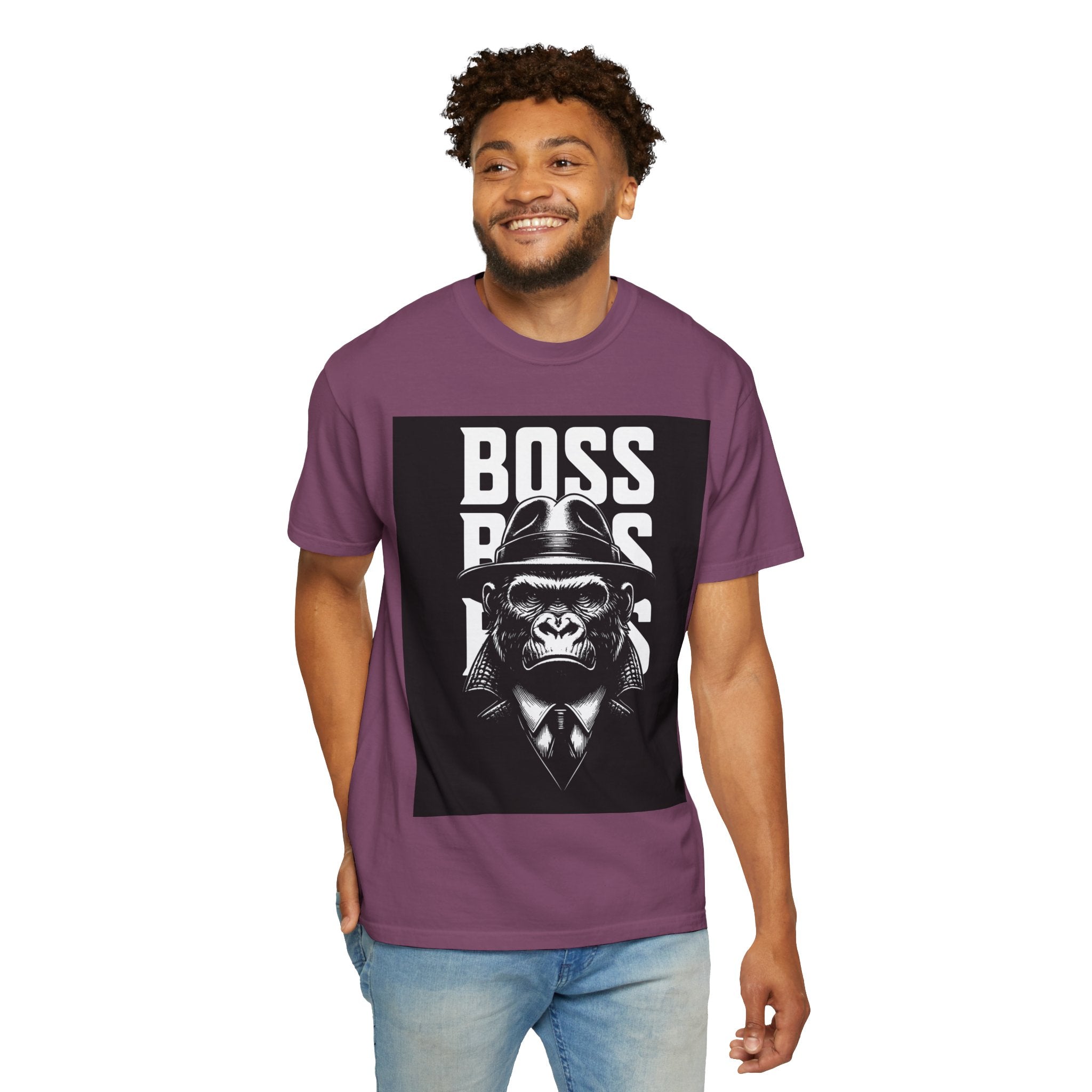 Boss Ape T-Shirt — Graphic "BOSS" Monkey Suit Tee