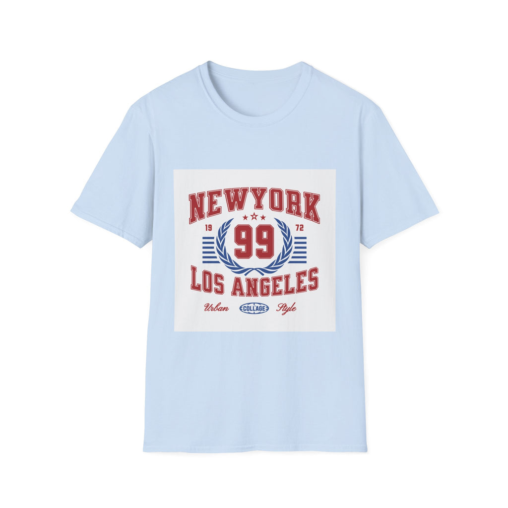 New York 99 Vintage Sports Tee — Collegiate Graphic T-Shirt
