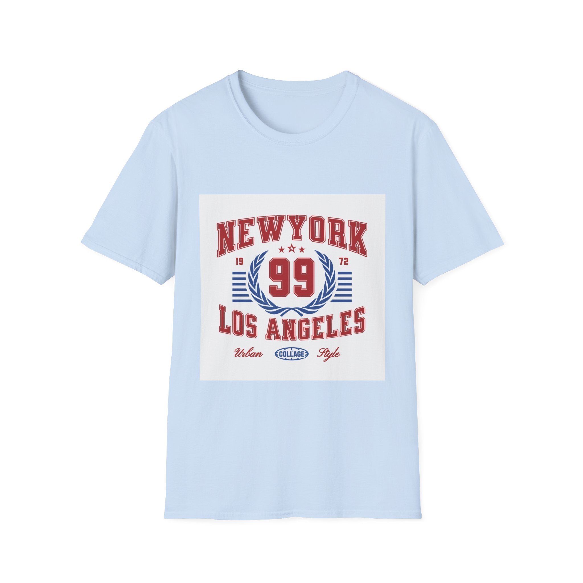 New York 99 Vintage Sports Tee — Collegiate Graphic T-Shirt