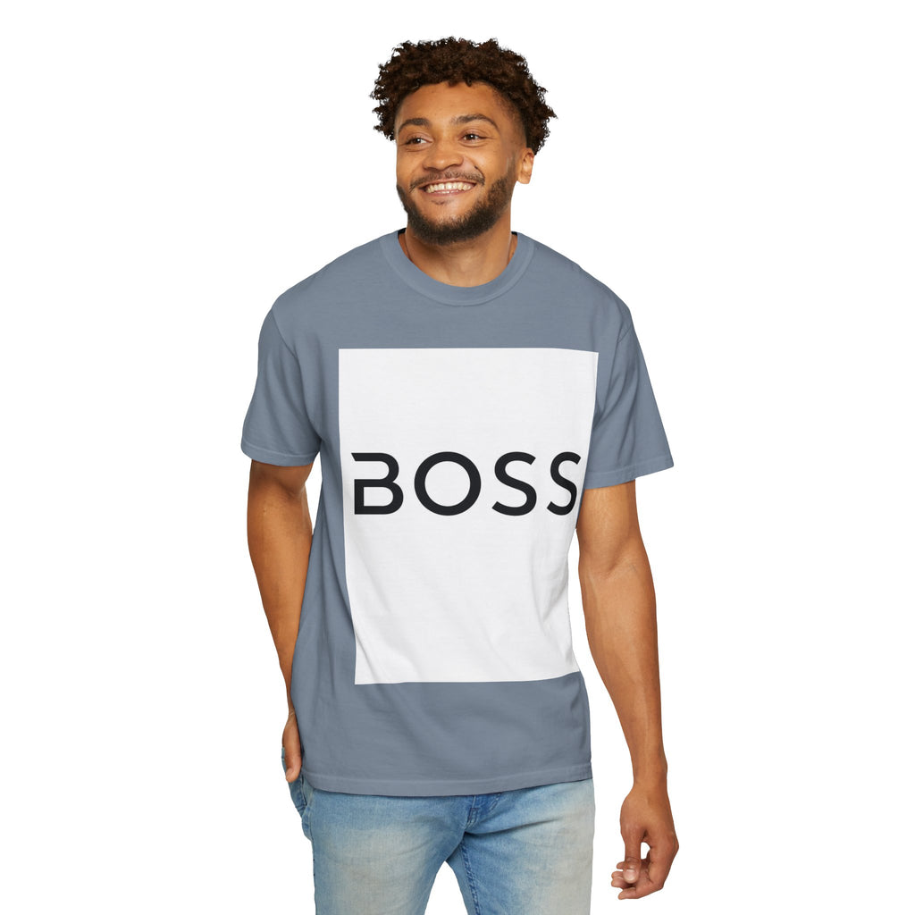 BOSS Graphic T-Shirt — Bold Minimalist Logo Tee for Confident Style