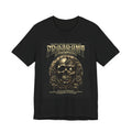 Skull & Roses Graphic Tee — "Fragrant" Vintage Gothic Band Shirt