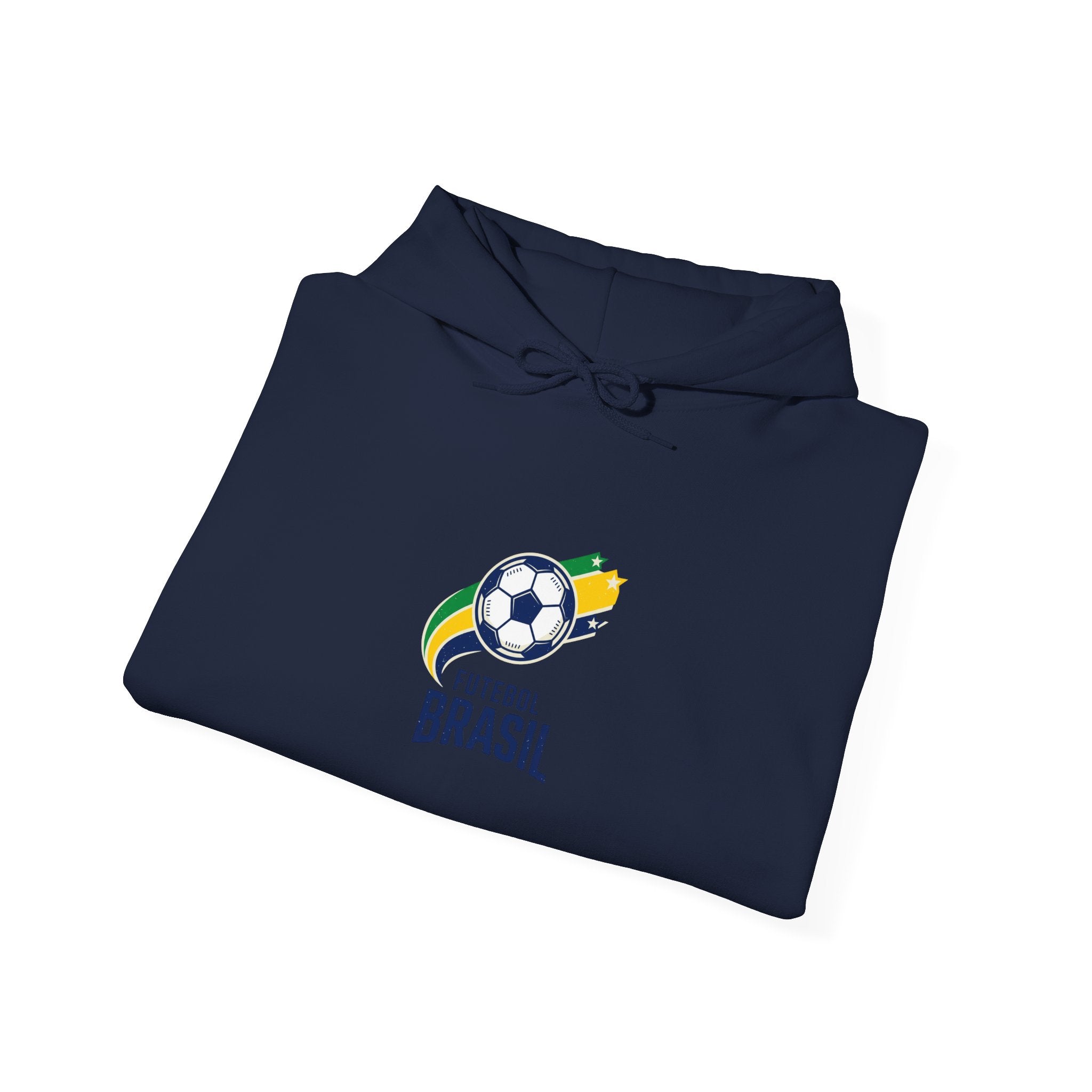 Brasil Soccer Crest Hoodie | Brazil Flag Colors, National Pride