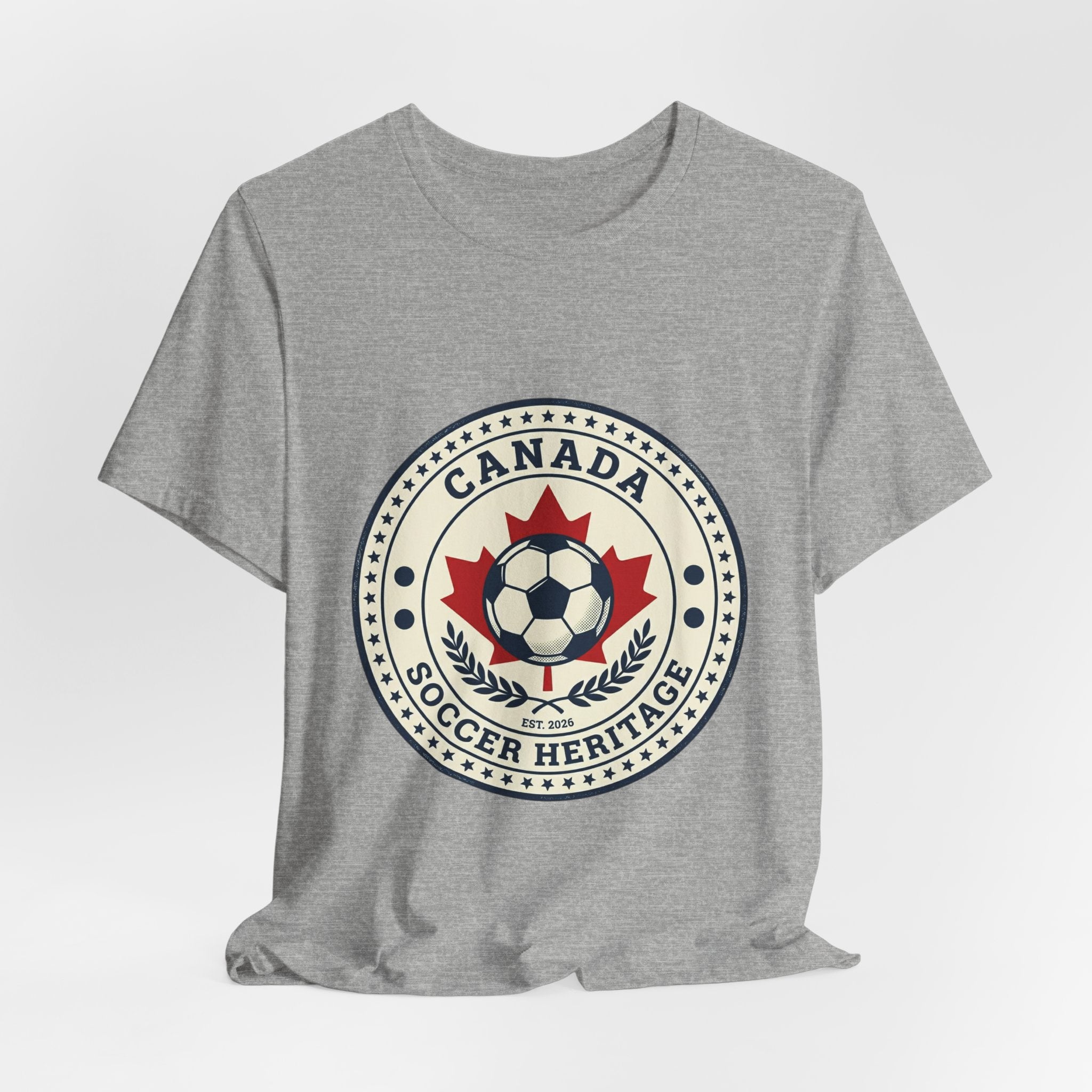 Canada Soccer Heritage Tee | Retro Soccer, Patriotic Fan Shirt