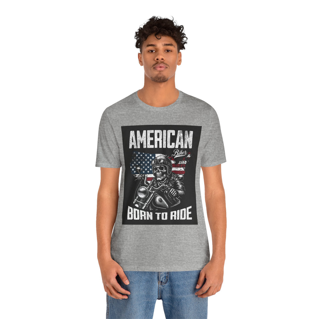 Born to Ride American Biker T-Shirt