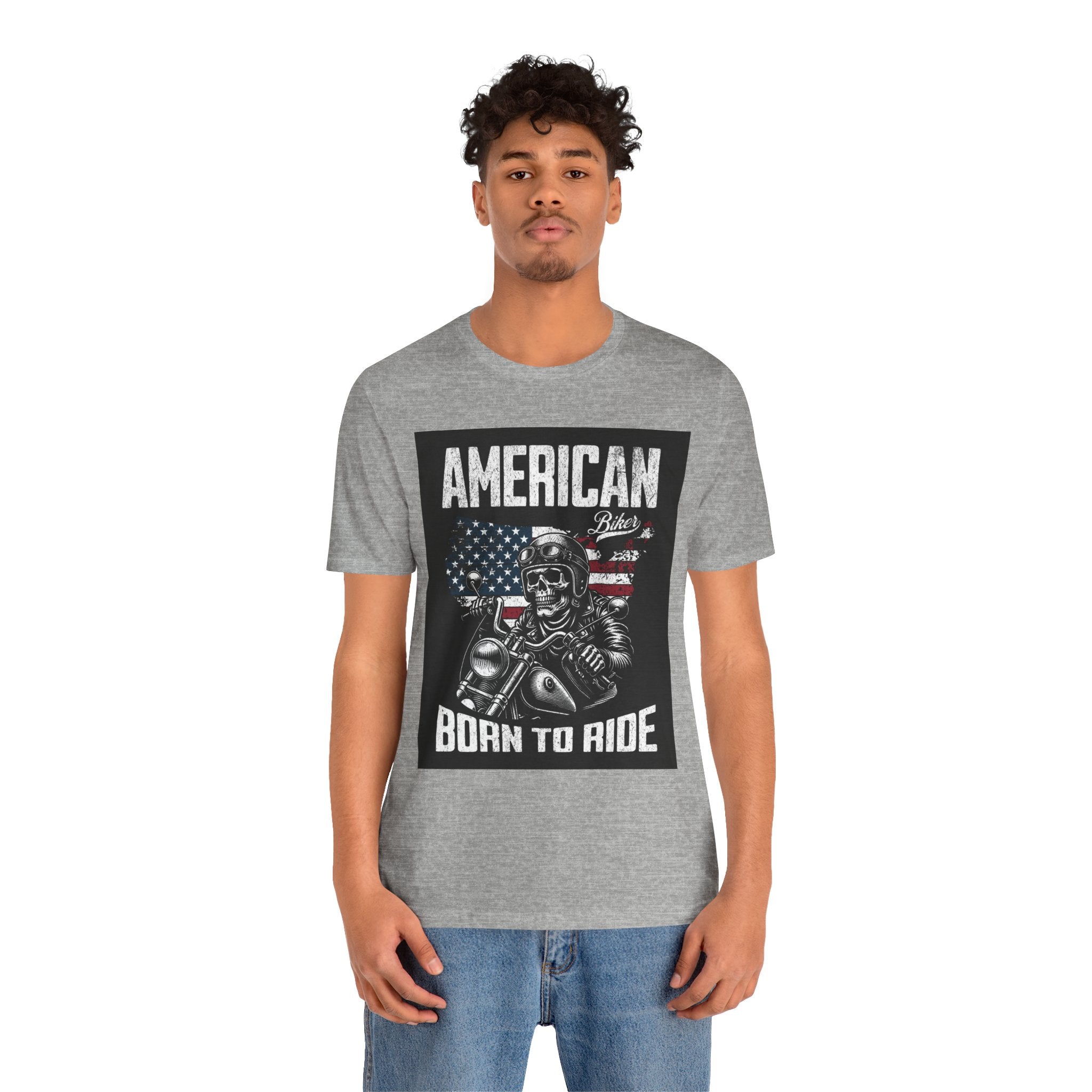 Born to Ride American Biker T-Shirt