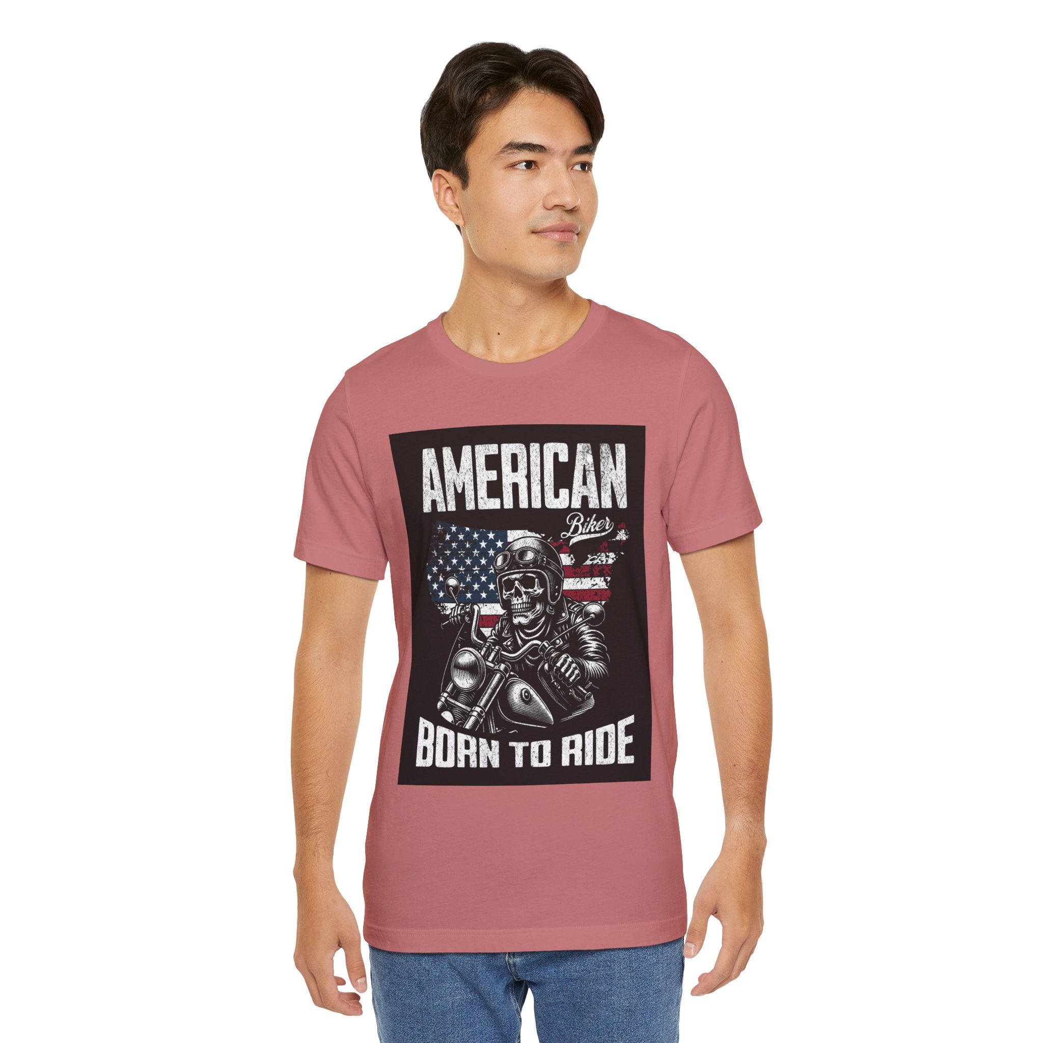 Born to Ride American Biker T-Shirt