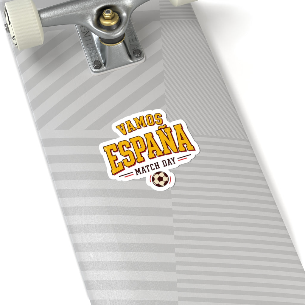 Vamos España Match Day Sticker | Spain Soccer Pride, Red & Yellow