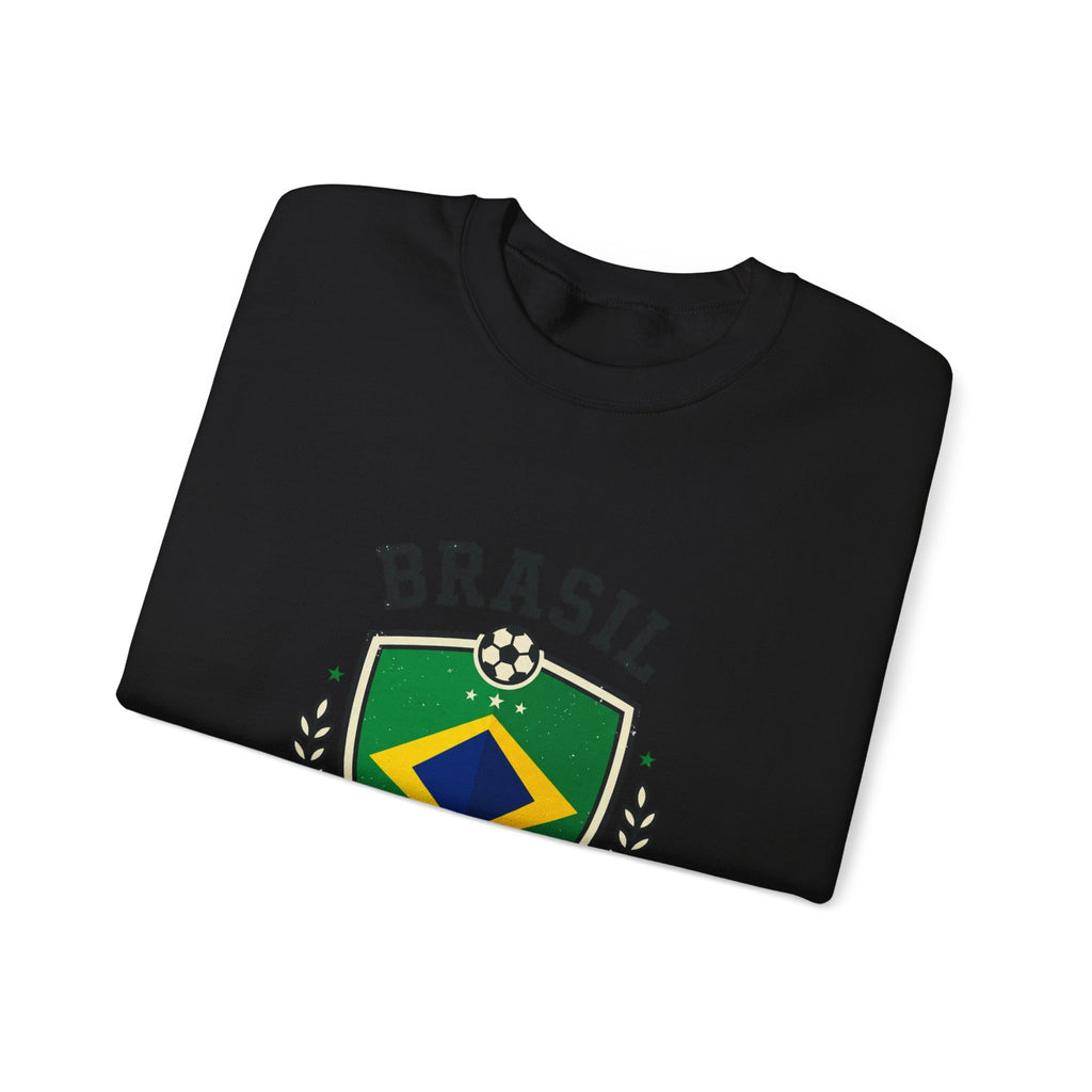 Brasil Futebol Crest Sweatshirt | Brazil Soccer Pride, National Colors