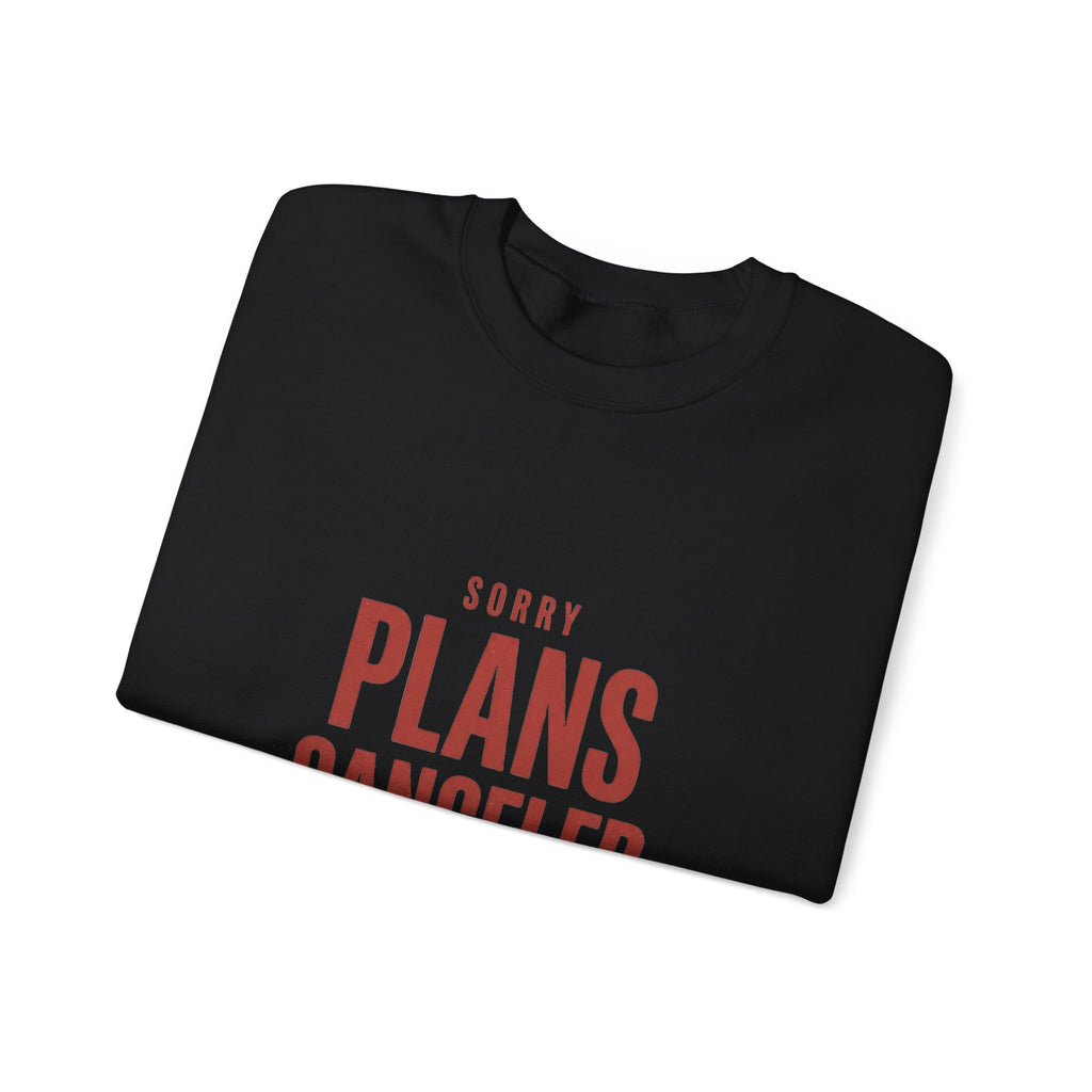 Plans Canceled Sweatshirt | Women's Sports Fandom, Game Day Crewneck