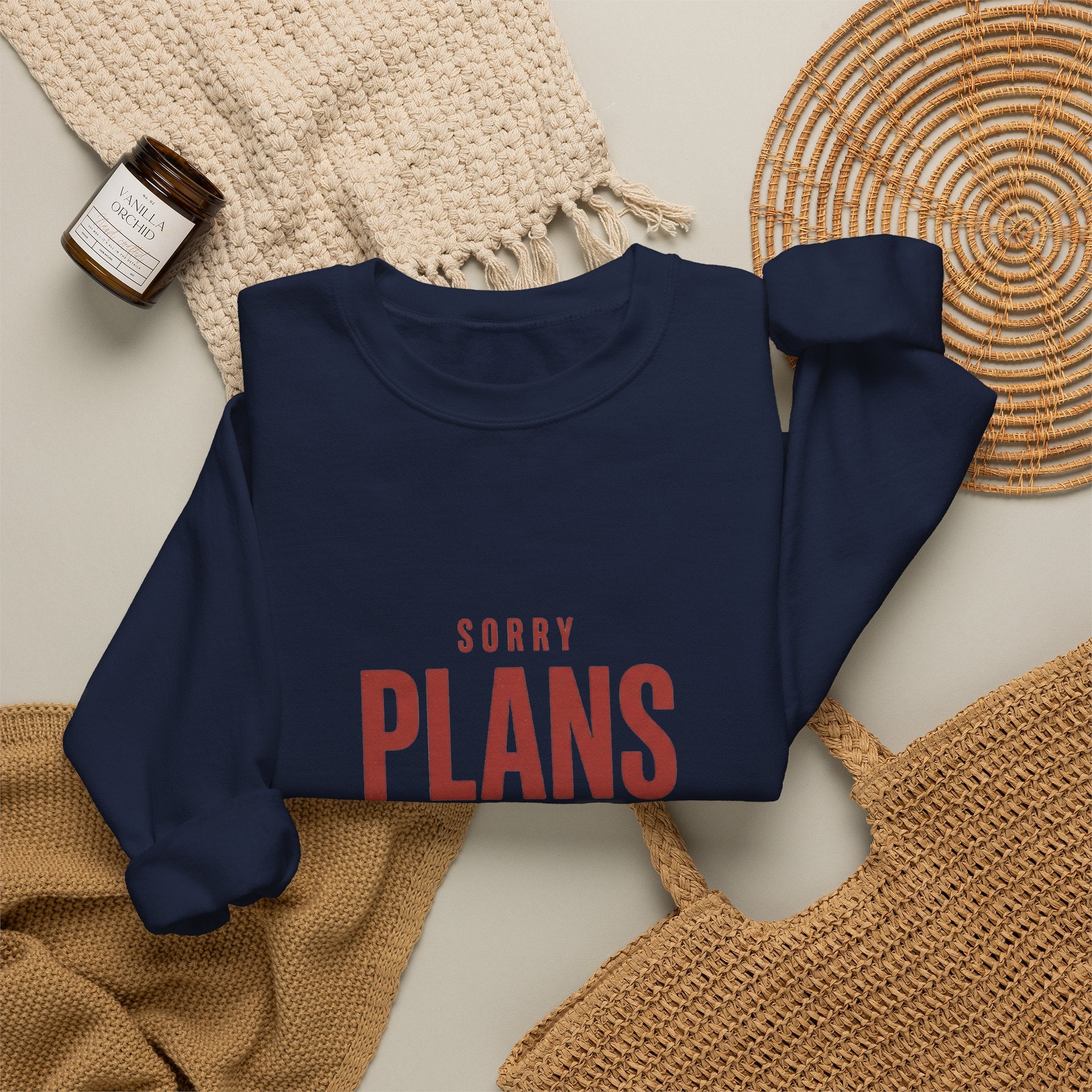 Plans Canceled Sweatshirt | Women's Sports Fandom, Game Day Crewneck