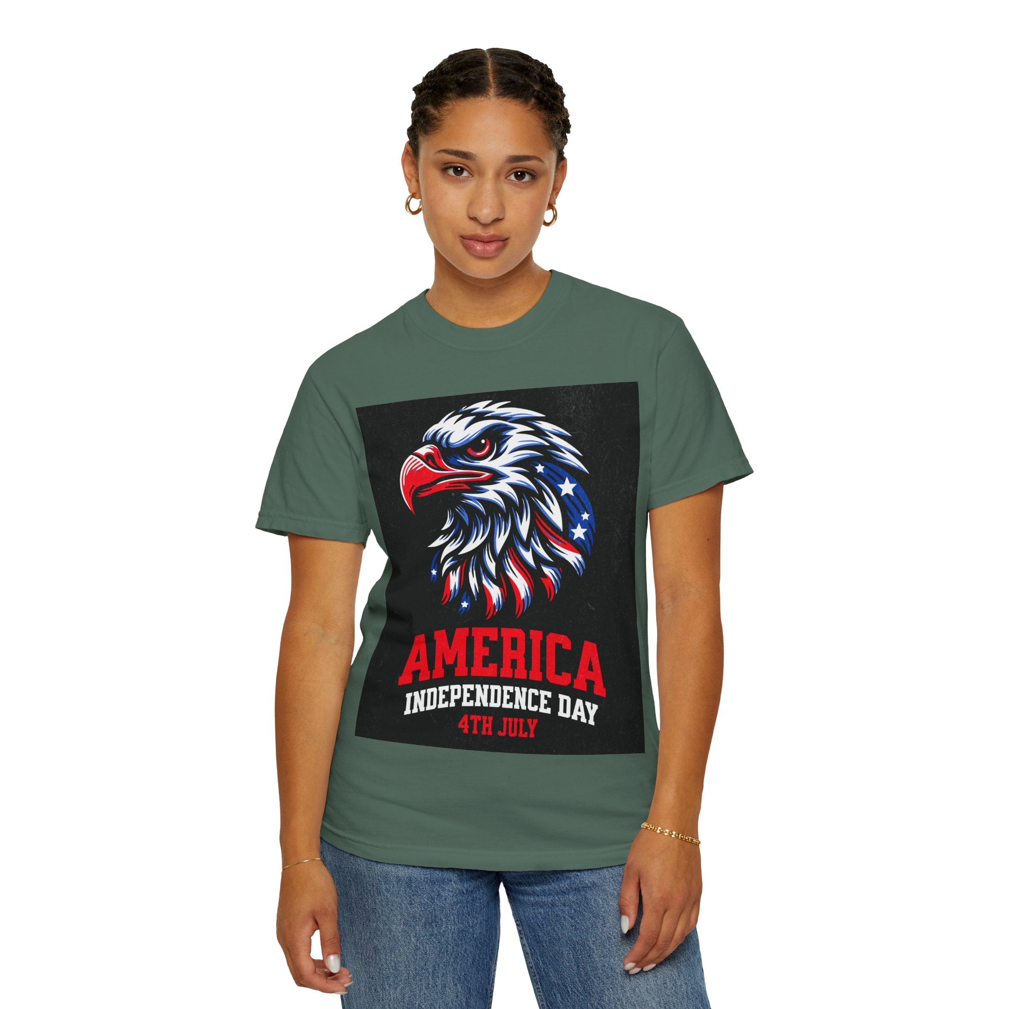 Independence Day Eagle T-Shirt — America 4th of July Patriotic Tee