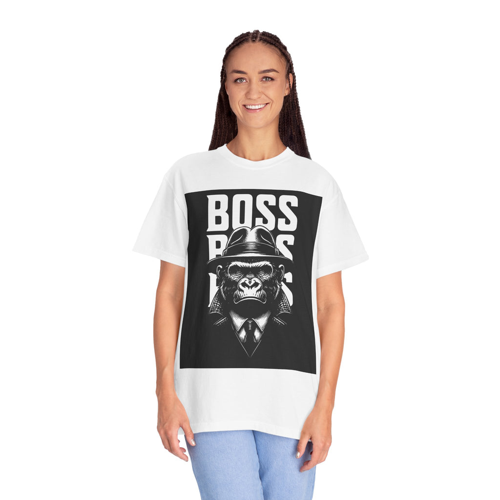 Boss Ape T-Shirt — Graphic "BOSS" Monkey Suit Tee