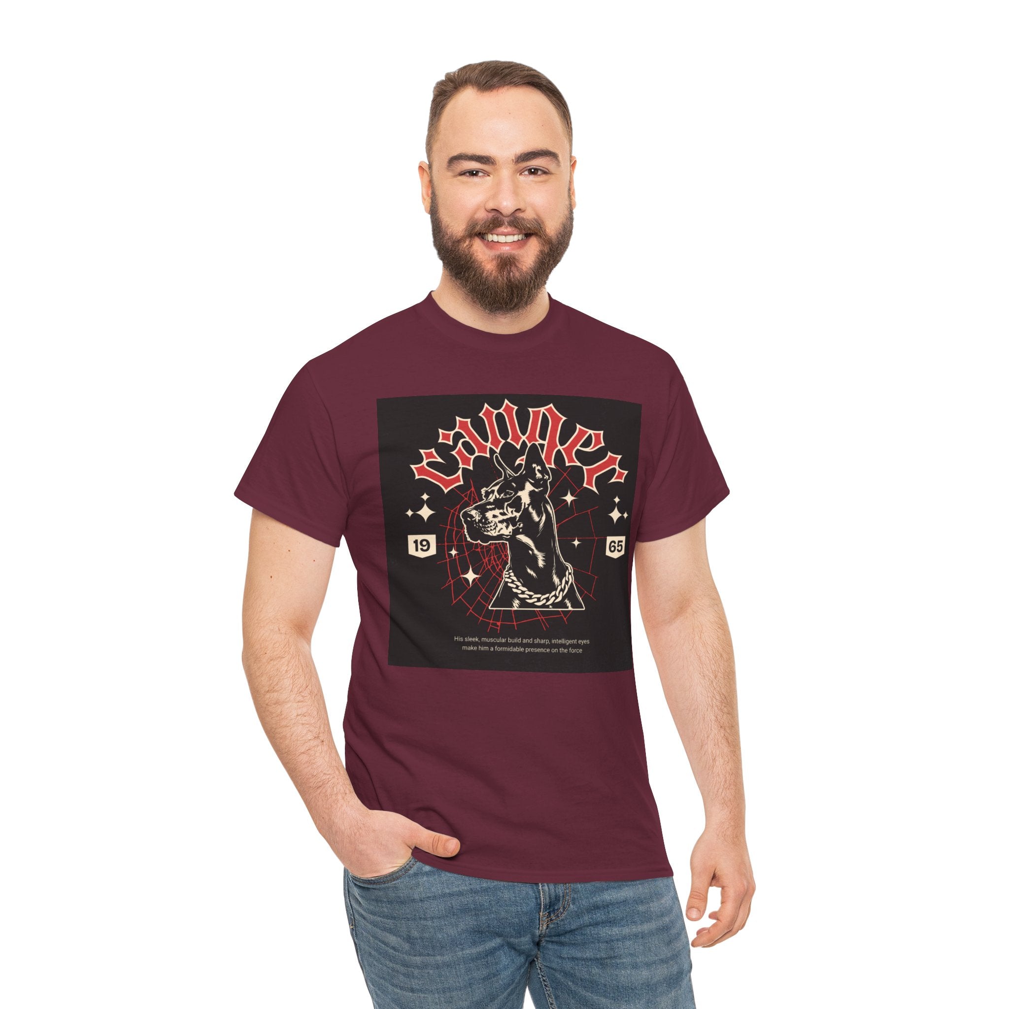 Vintage Gothic Cat Tee — 'Witchery' Retro Occult Graphic T-Shirt
