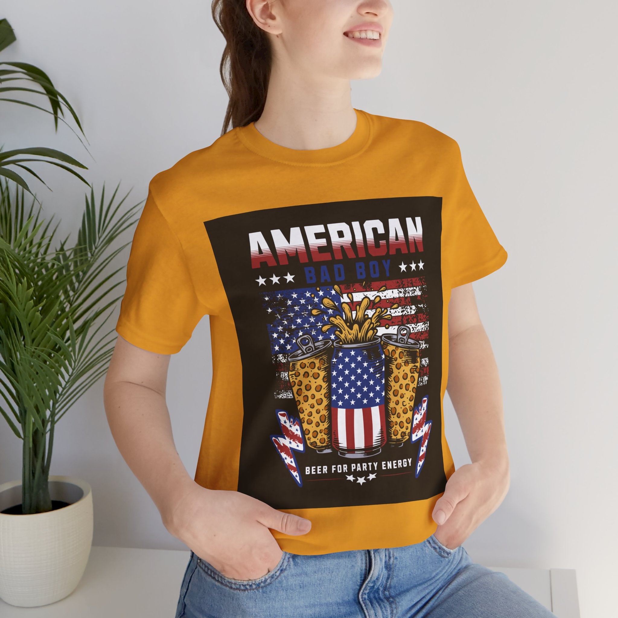 American Bad Boy Beer & BBQ T-Shirt