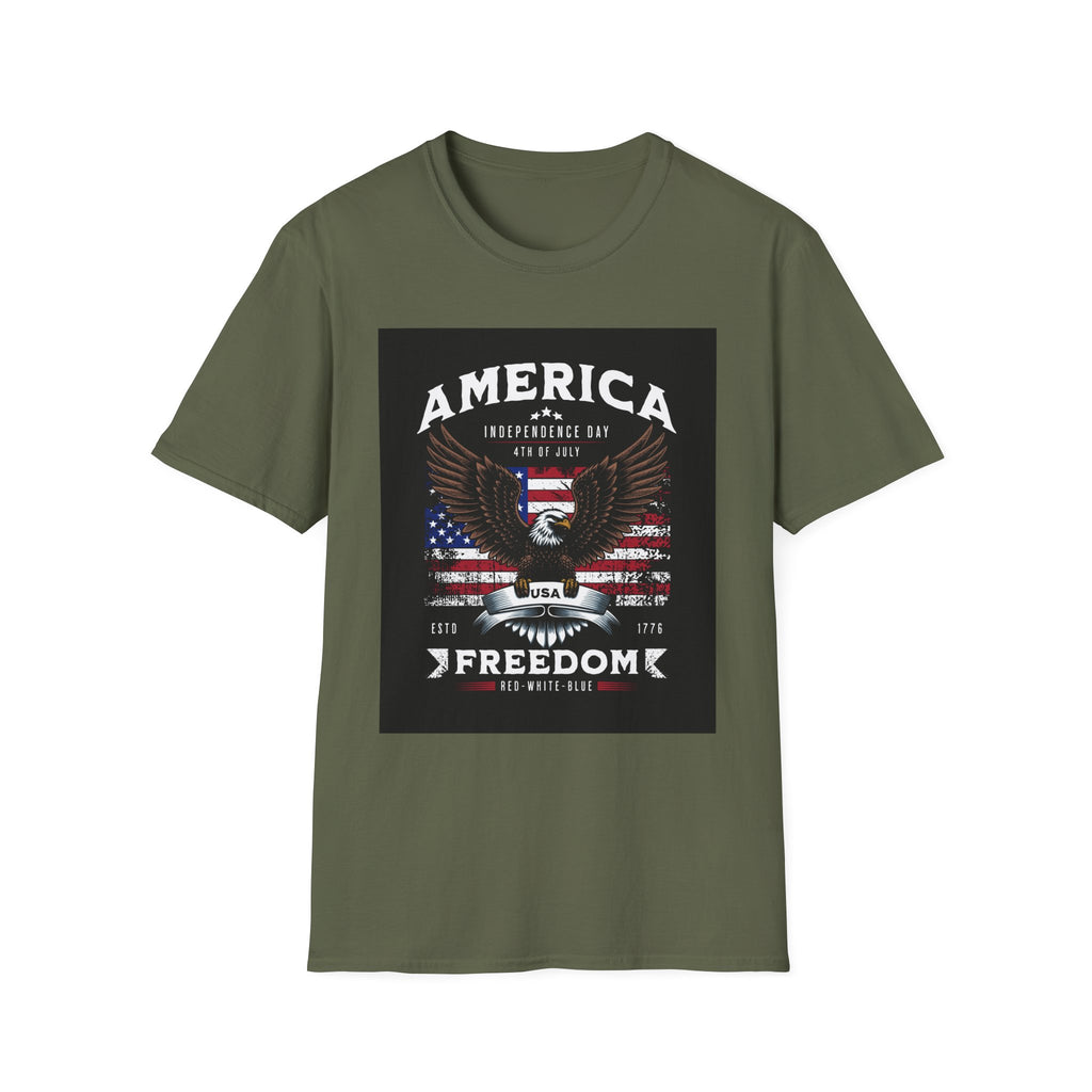 America Eagle T-Shirt — Independence Day Freedom Graphic Tee