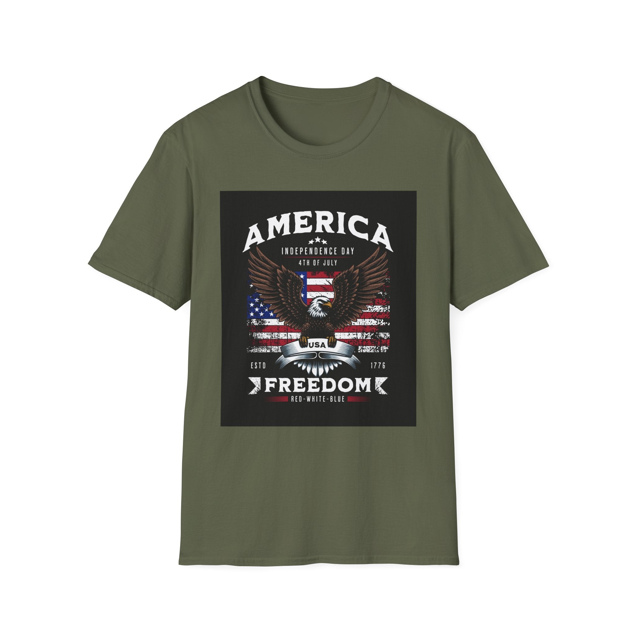 America Eagle T-Shirt — Independence Day Freedom Graphic Tee
