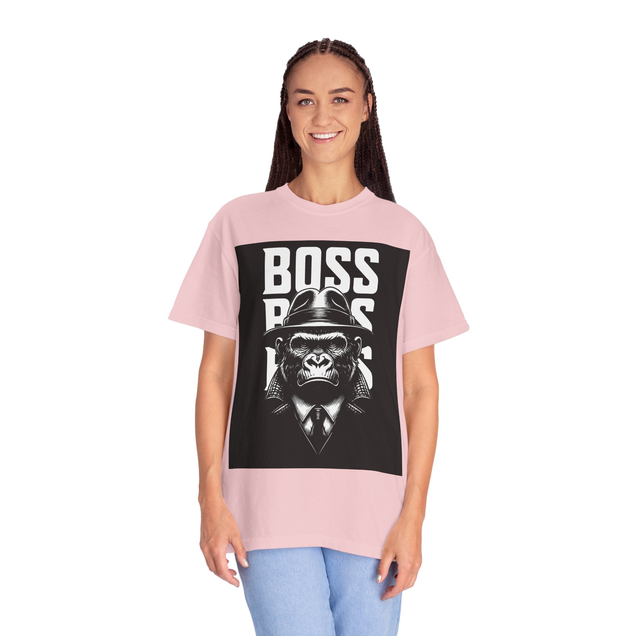 Boss Ape T-Shirt — Graphic "BOSS" Monkey Suit Tee