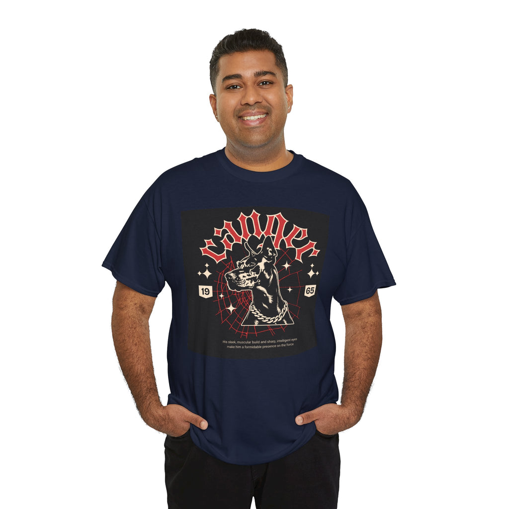 Vintage Gothic Cat Tee — 'Witchery' Retro Occult Graphic T-Shirt