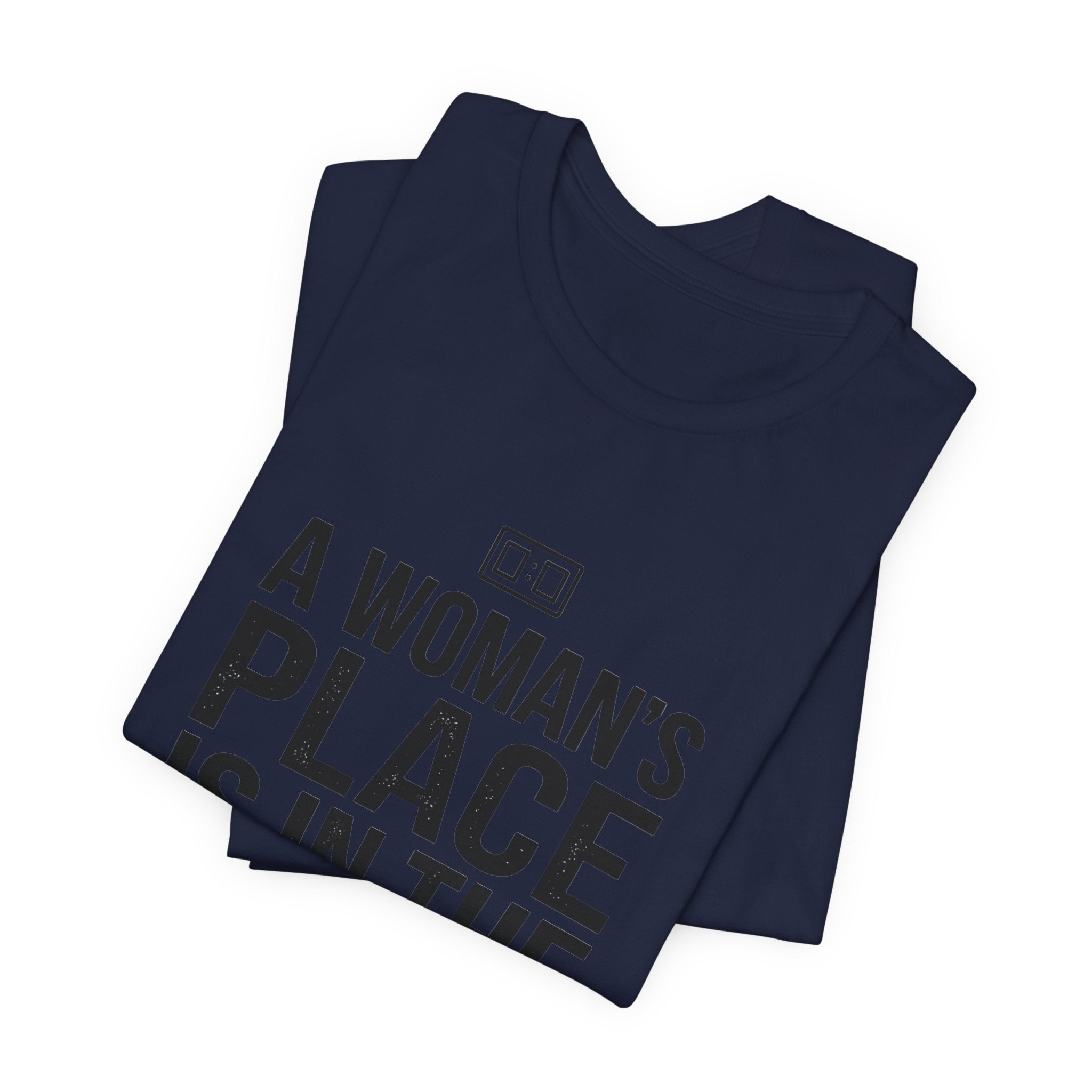 A Woman's Place Is In The Game Tee | Women’s Sports Fandom, Athletic Pride