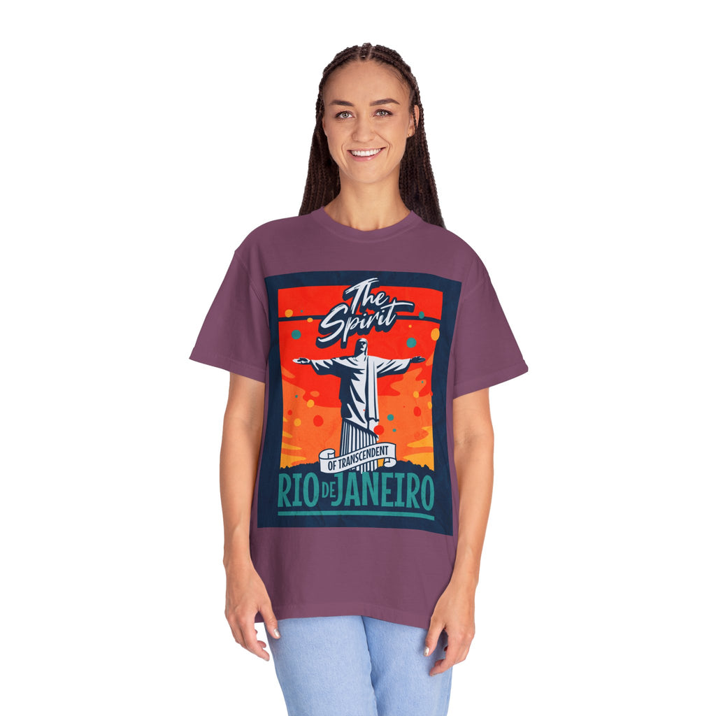 Rio de Janeiro Christ the Redeemer Poster T-Shirt — 'The Spirit' Graphic Tee