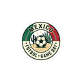 Mexico Futbol Game Day Sticker | Soccer Country Pride, Mexican Flag Colors