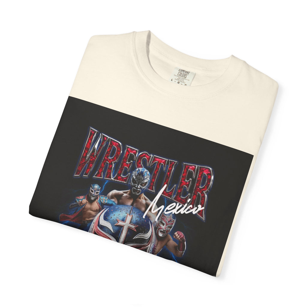 Wrestler Luchador Graphic T-Shirt — Mexican Masked Wrestling Tee
