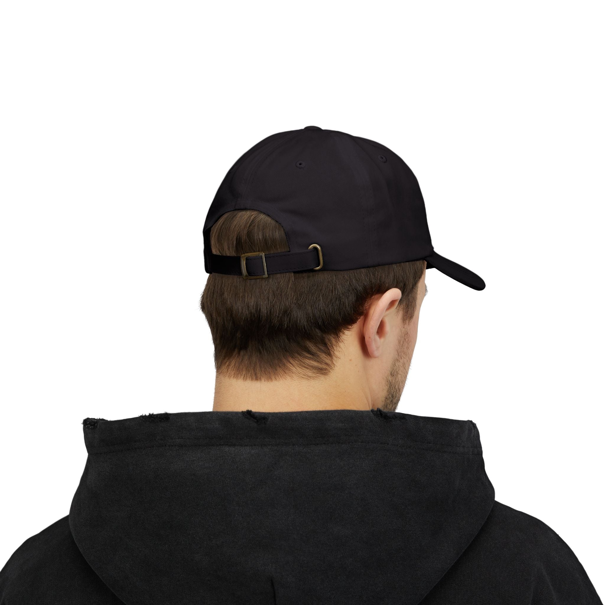 BOSS Embroidered Dad Cap - Classic White Baseball Hat