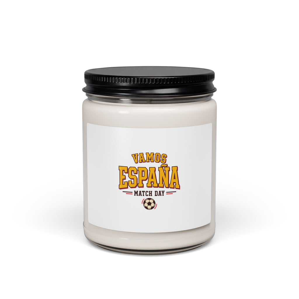 Vamos España Match Day Candle | Spain Soccer Pride, Red Yellow
