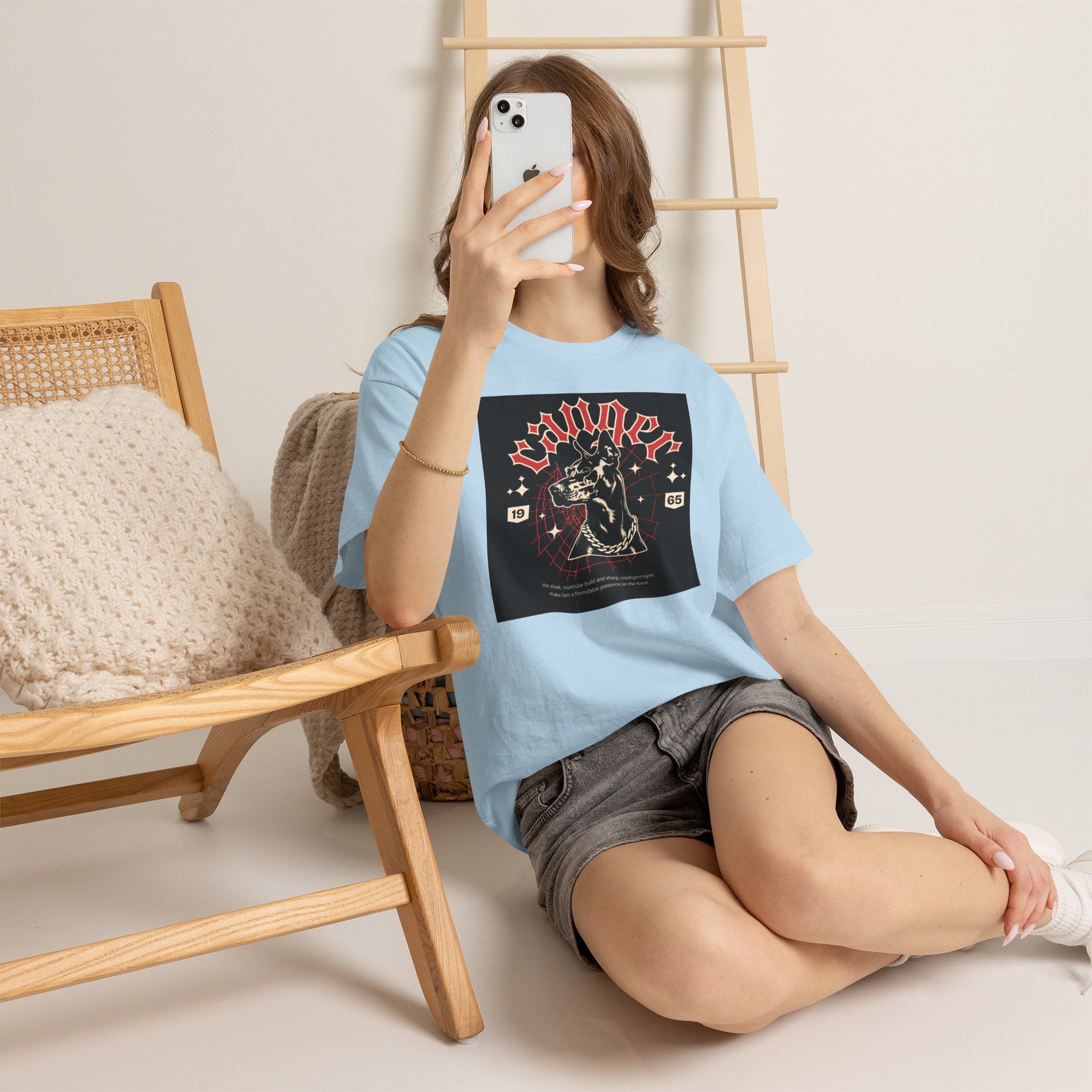 Vintage Gothic Cat Tee — 'Witchery' Retro Occult Graphic T-Shirt
