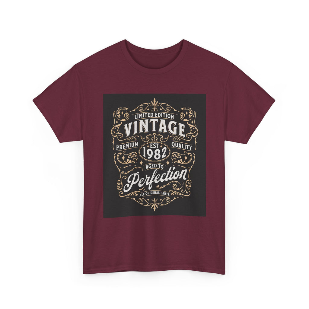 Vintage 1982 T-Shirt – Limited Edition Retro Birthday Gift