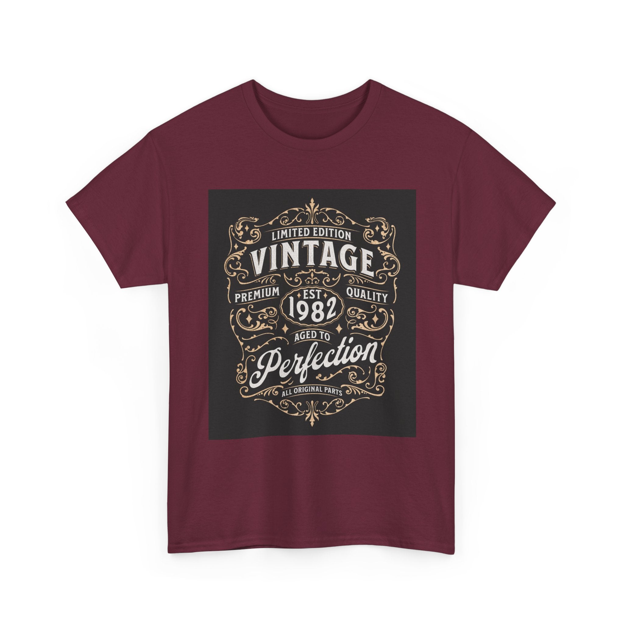 Vintage 1982 T-Shirt – Limited Edition Retro Birthday Gift