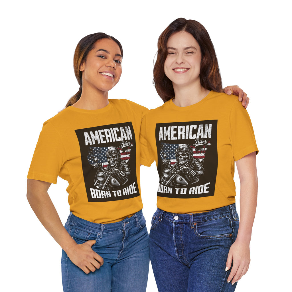 Born to Ride American Biker T-Shirt