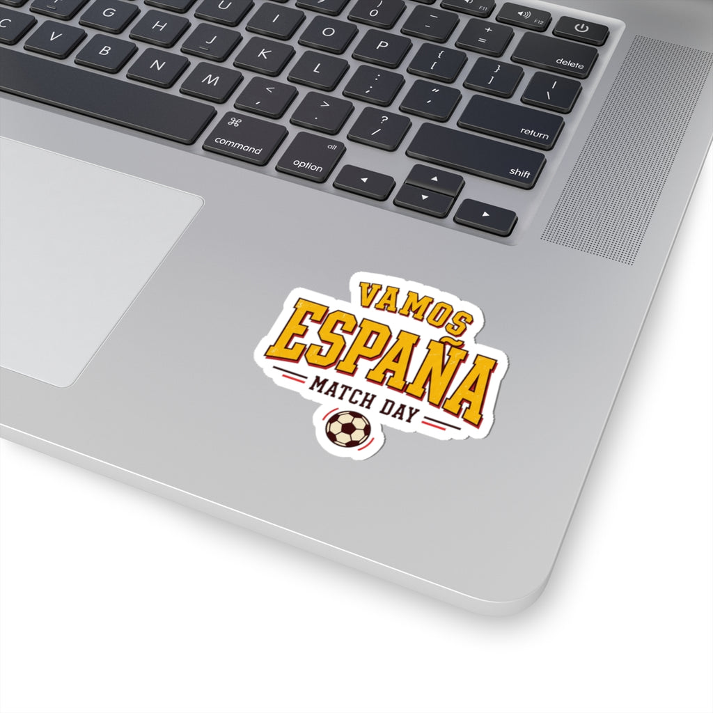Vamos España Match Day Sticker | Spain Soccer Pride, Red & Yellow