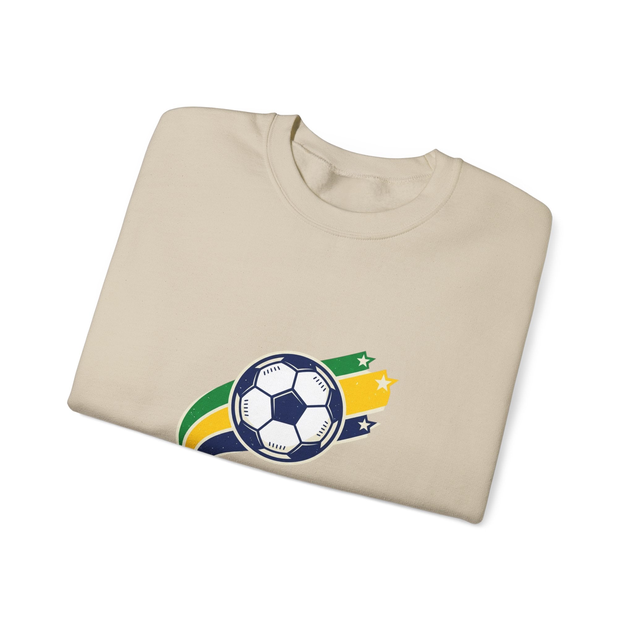 Futebol Brasil Sweatshirt | Brazil Soccer Flag Colors, National Pride