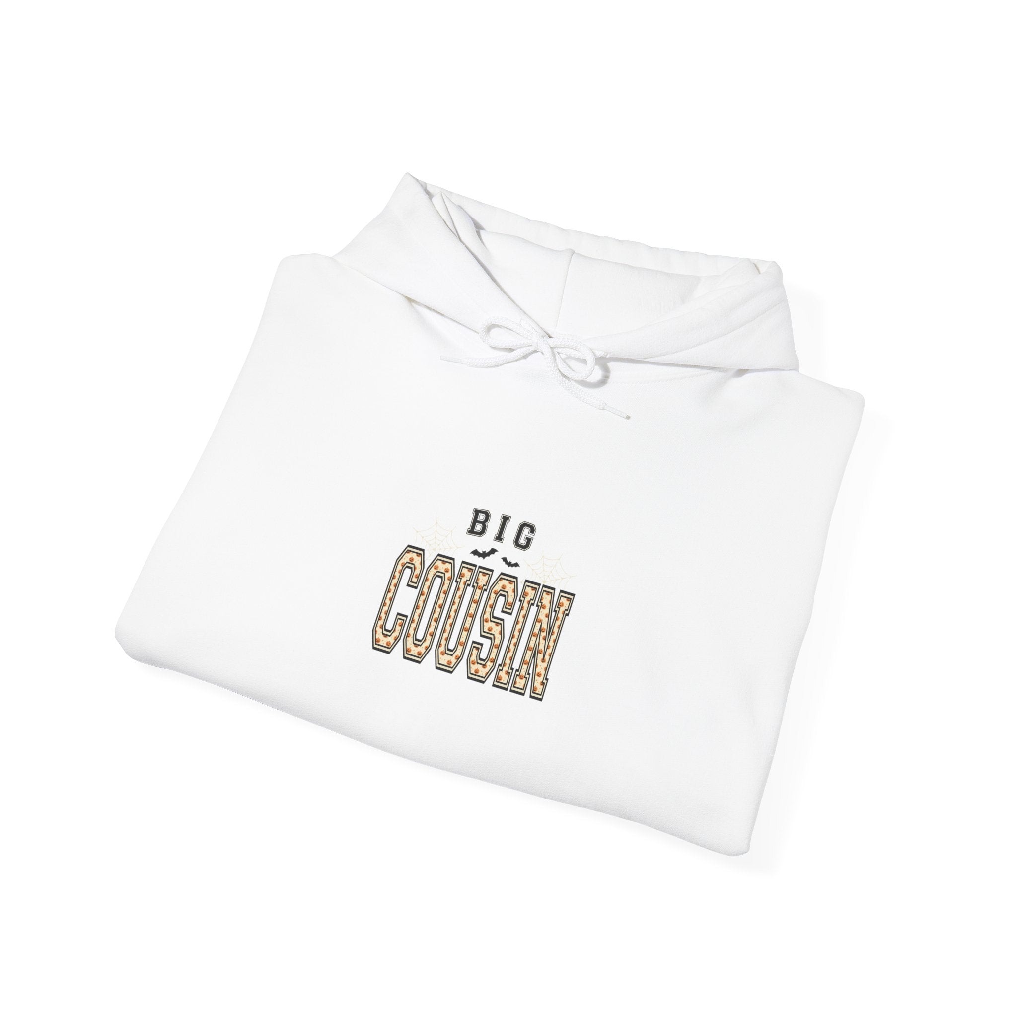 Big Cousin Hoodie | Halloween Family Shirts, Matching Spooky Lettering