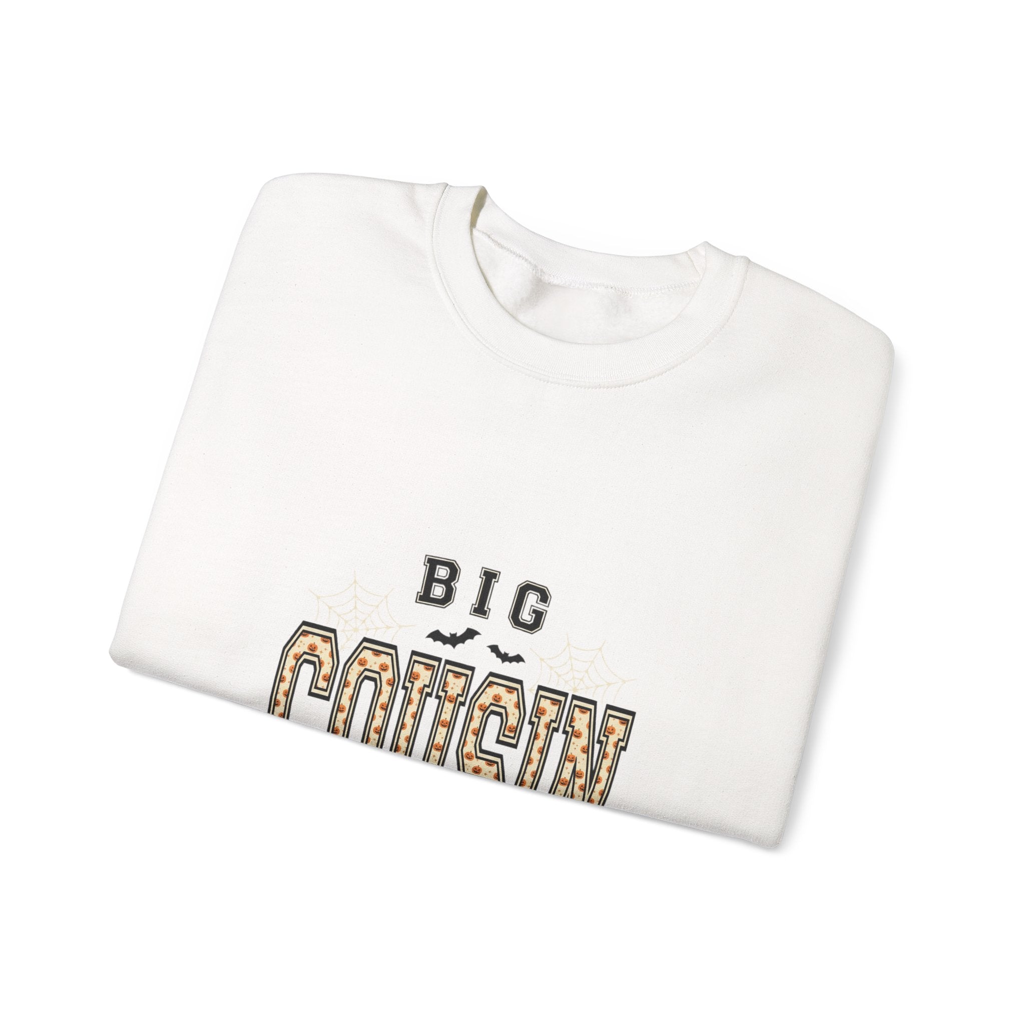Big Cousin Sweatshirt | Halloween Family Shirts, Spooky Lettering