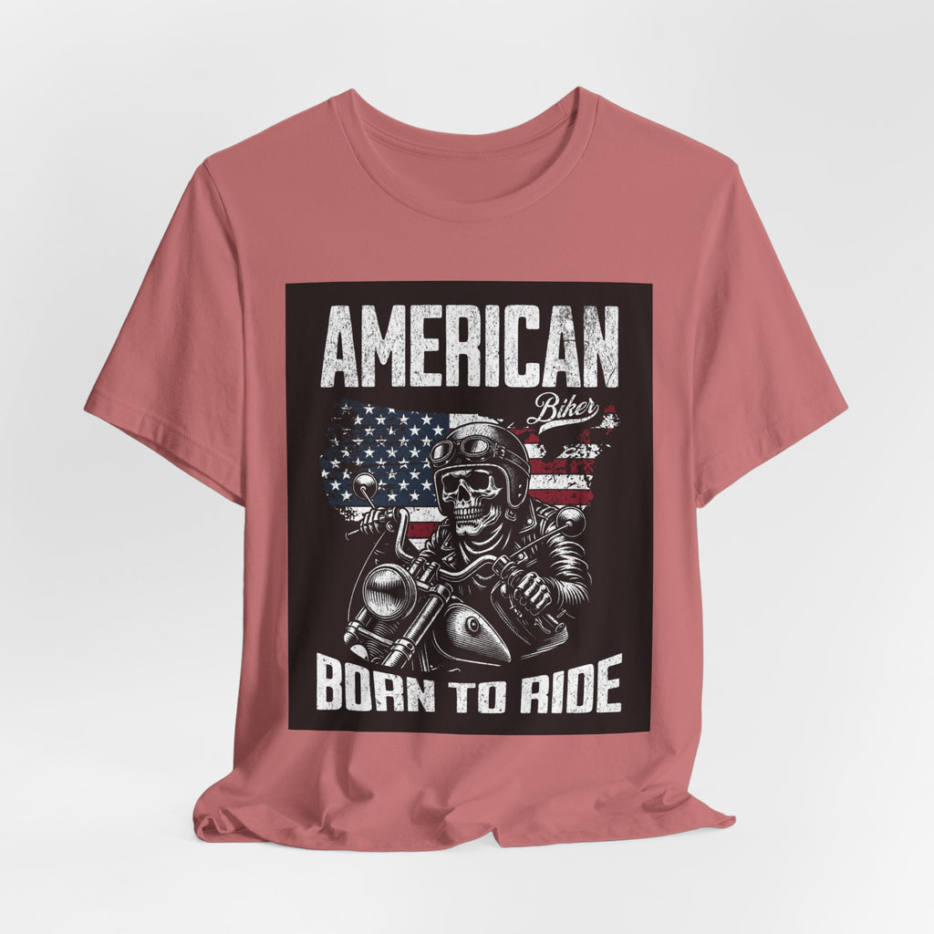 Born to Ride American Biker T-Shirt