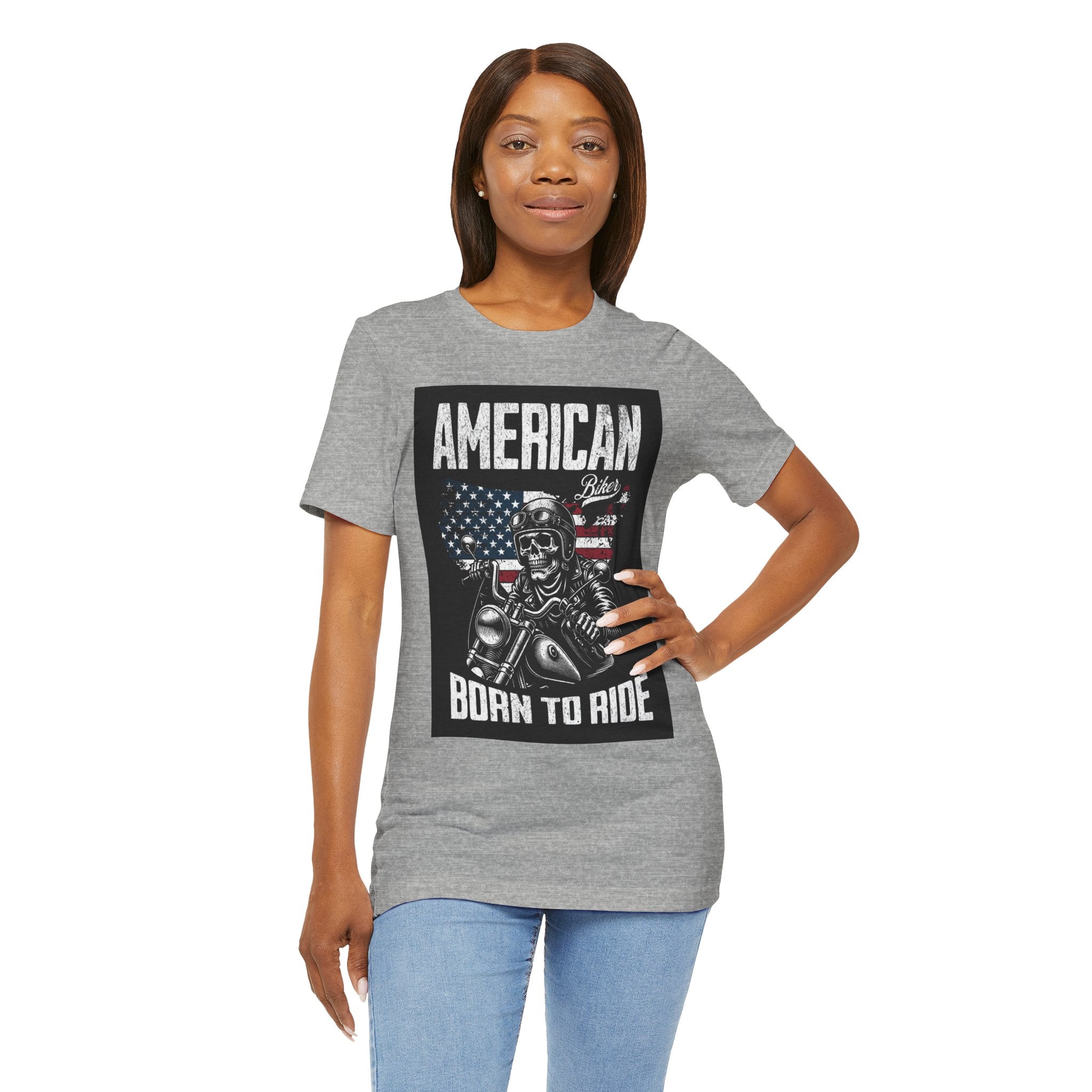 Born to Ride American Biker T-Shirt
