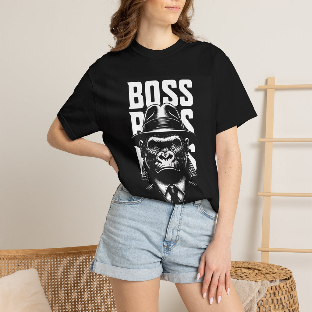Boss Ape T-Shirt — Graphic "BOSS" Monkey Suit Tee