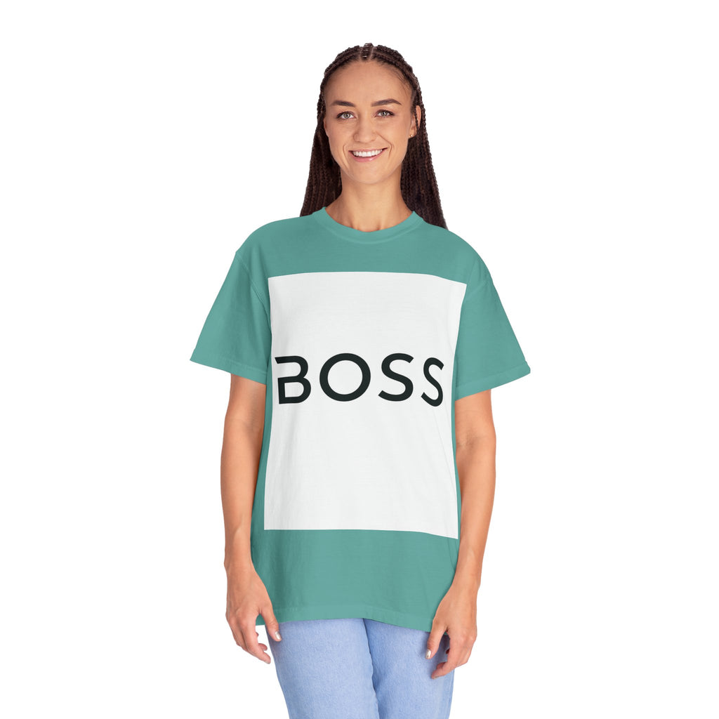 BOSS Graphic T-Shirt — Bold Minimalist Logo Tee for Confident Style