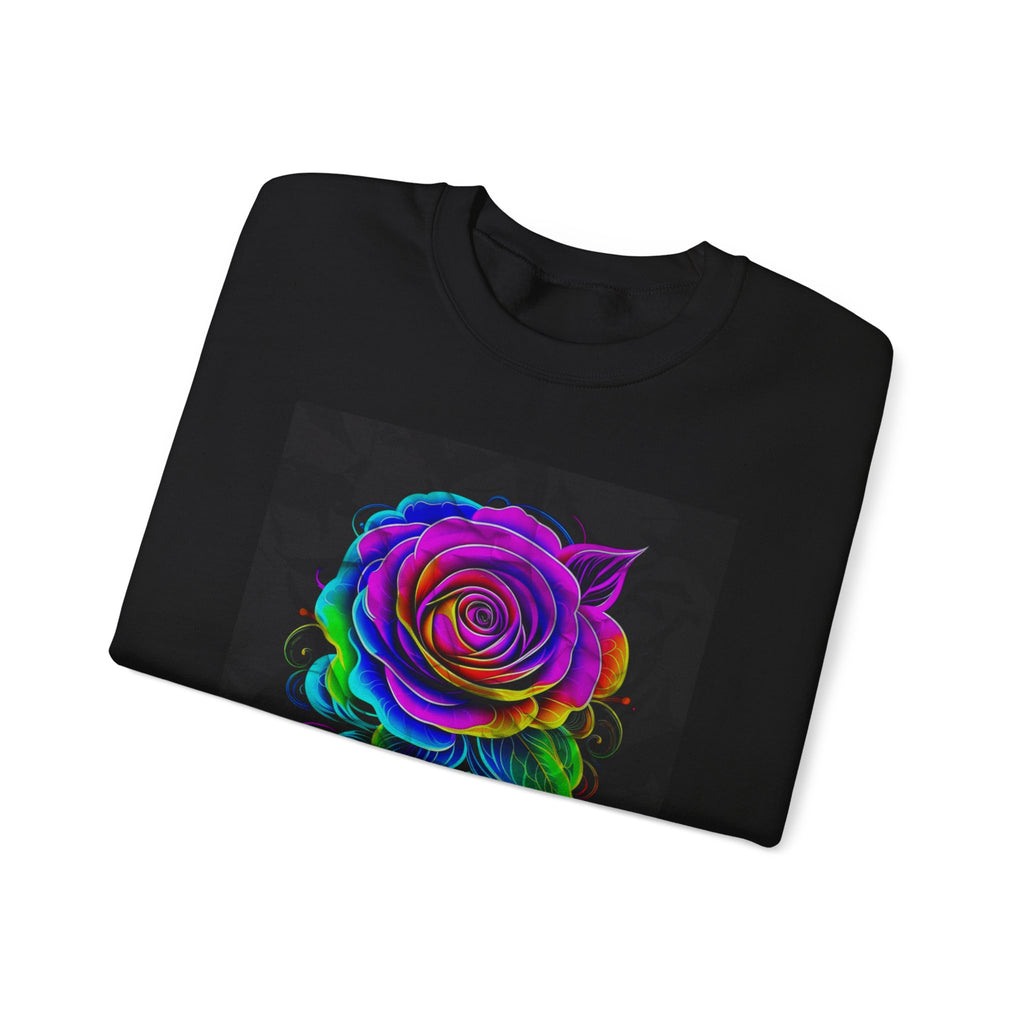 Fluorescent Rose “Fragrant” Crewneck Sweatshirt