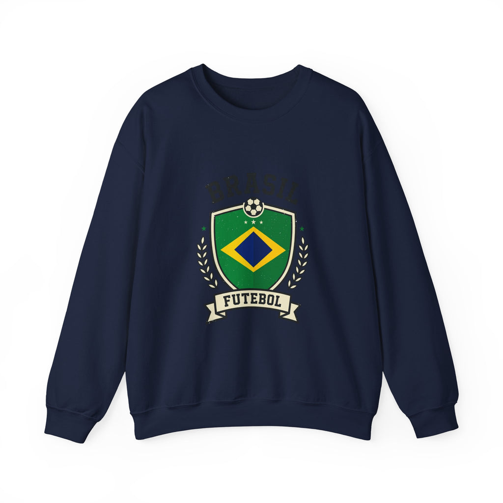 Brasil Futebol Crest Sweatshirt | Brazil Soccer Pride, National Colors