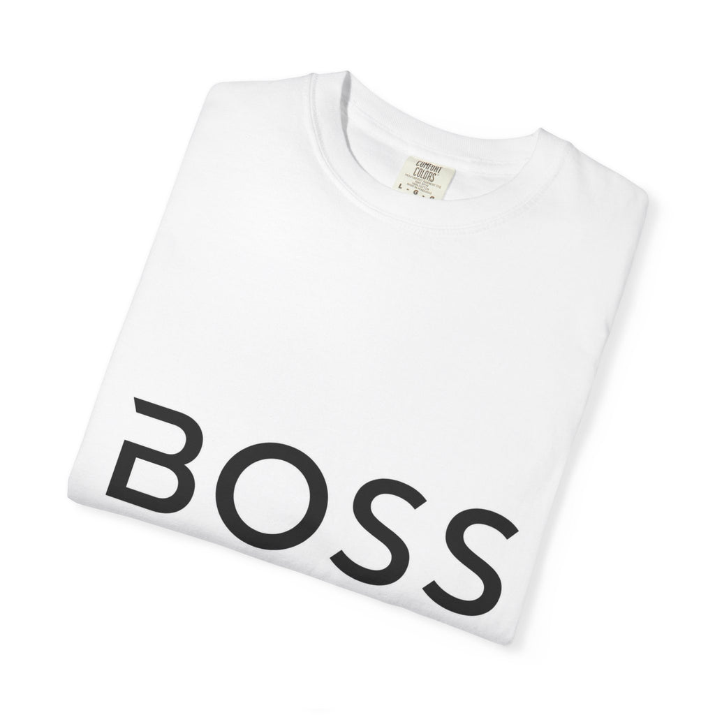 BOSS Graphic T-Shirt — Bold Minimalist Logo Tee for Confident Style